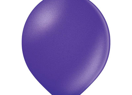 25 Stk. Luftballon Uni Metallic Ø 12cm | Lila #062
