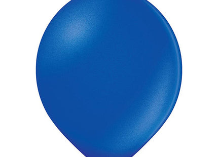25 Stk. Luftballon Uni Metallic Ø 12cm | Royalblau #079