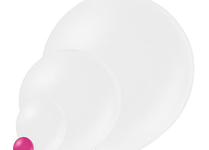 25 Stk. Luftballon Uni Metallic Ø 12cm | Fuchsia #064