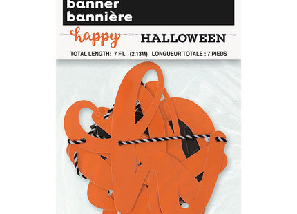 Buchstabengirlande Happy Halloween 2tlg. ca.213cm