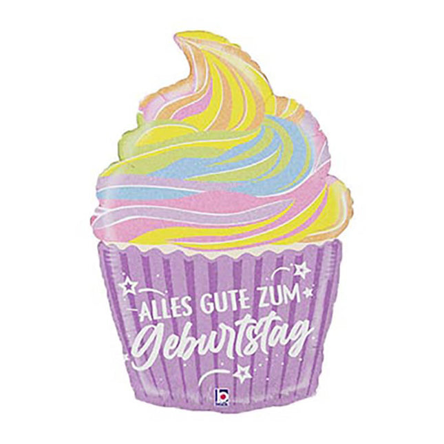 ABC Shape Cupcake Alles Gute zum Geburtstag 68cm