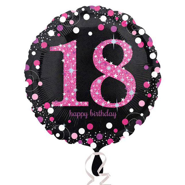 ABC18 Sparkling #18 45cmØ Pink
