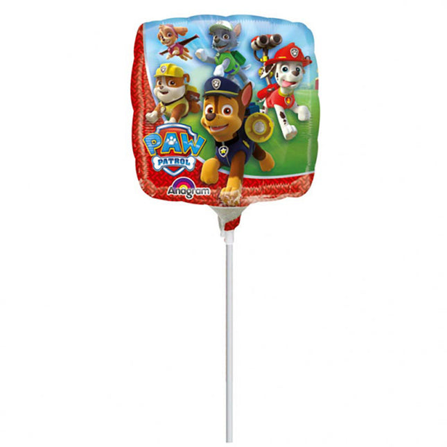 14" Miniloon "Paw Patrol" Quadratisch (unverpackt)
