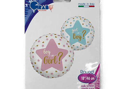 ABC18 Boy or Girl Gender Reveal 46 cm