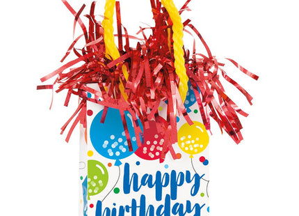 Ballongewicht 170g Tüte Happy Birthday Ballons