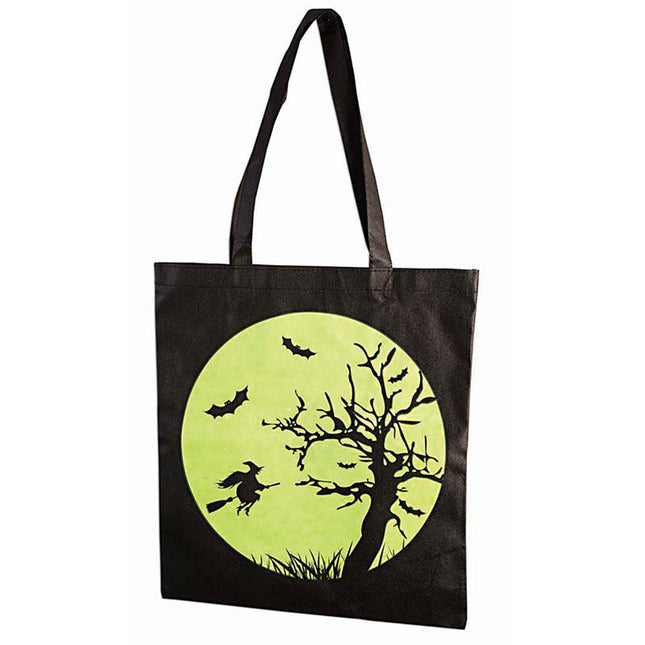 Geschenktüte Halloween 30x38cm Nachtleuchtend