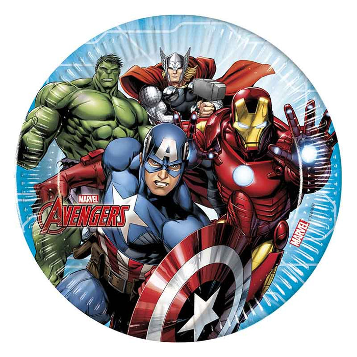 Pappteller "Mighty Avengers" | Ø23cm/8Stk. FSC
