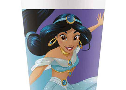 Pappbecher Aladdin Prinzessin Jasmin 200ml/8St FSC