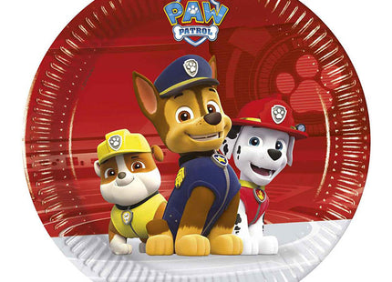 Pappteller Paw Patrol Ready for Action 8St20cm FSC
