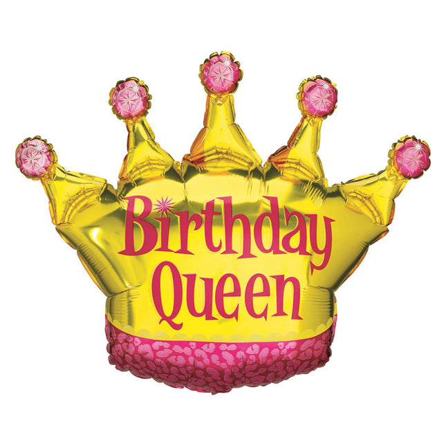 ABC Shape Birthday Queen Krone 91 cm