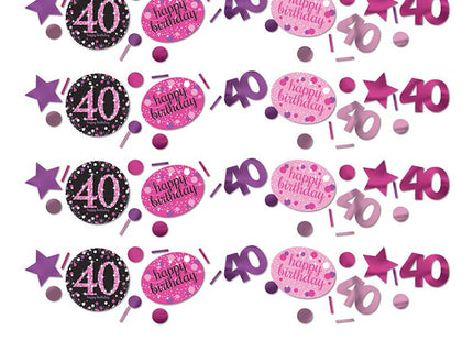 Konfetti Metall 34g Sparkling Pink #40