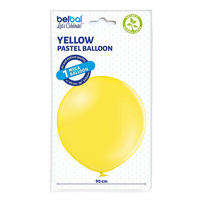 U250 Luftballon Ø 80/90cm/1Stk. | Gelb#006
