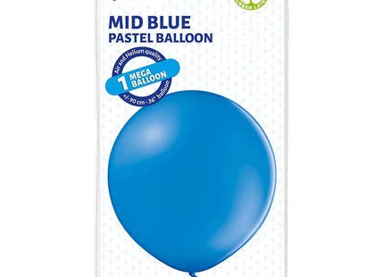 U250 Luftballon Ø 80/90cm/1Stk. | Mittelblau#012
