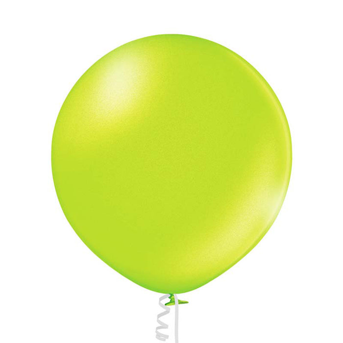 U250 Luftballon Ø 80cm/1Stk. | Metallic Apfelgrün #078