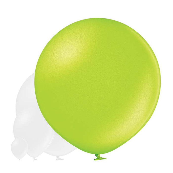 U250 Luftballon Ø 80cm/1Stk. | Metallic Apfelgrün #078