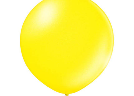 U250 Luftballon Ø 80cm/1Stk. | Metallic ZitrGelb #082