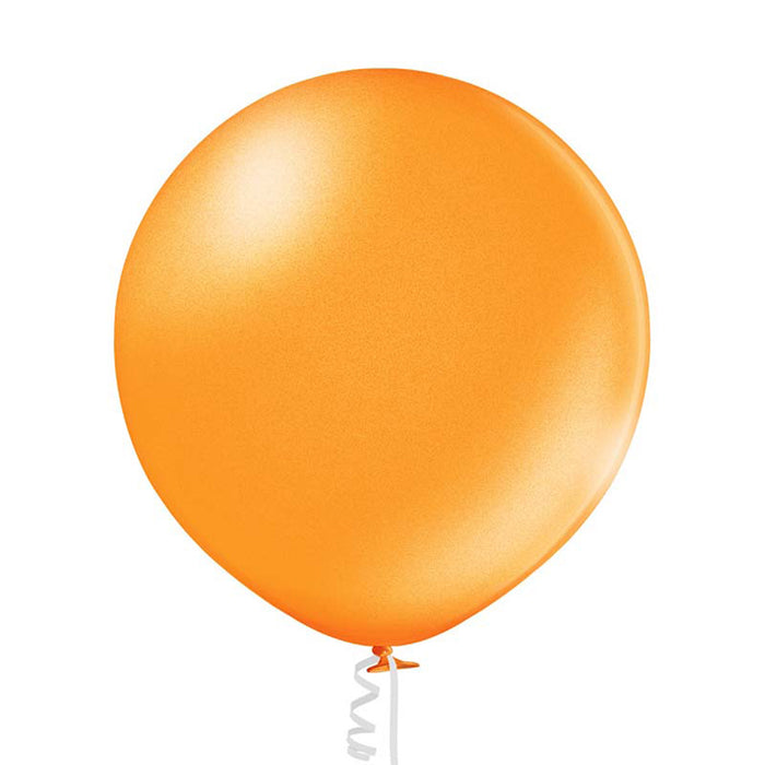 U250 Luftballon Ø 80cm/1Stk. | Metallic Orange #081