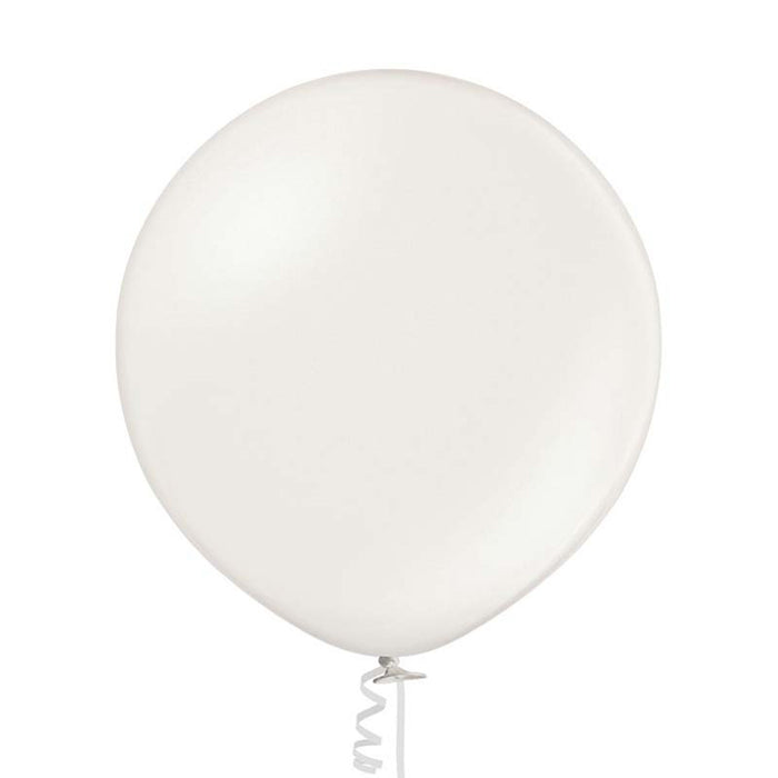 U250 Luftballon Ø 80cm/1Stk. | Metallic Weiß #070