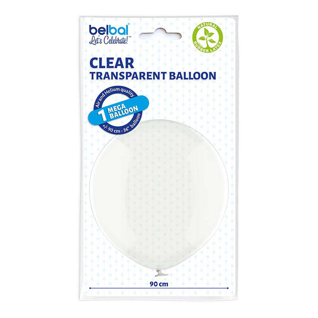 U250 Luftballon Ø 80cm/1Stk. | Crystal Clear #038