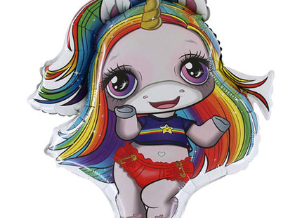 Folienballon Lose - Poopsie Rainbow Brightstar 28" - HF2