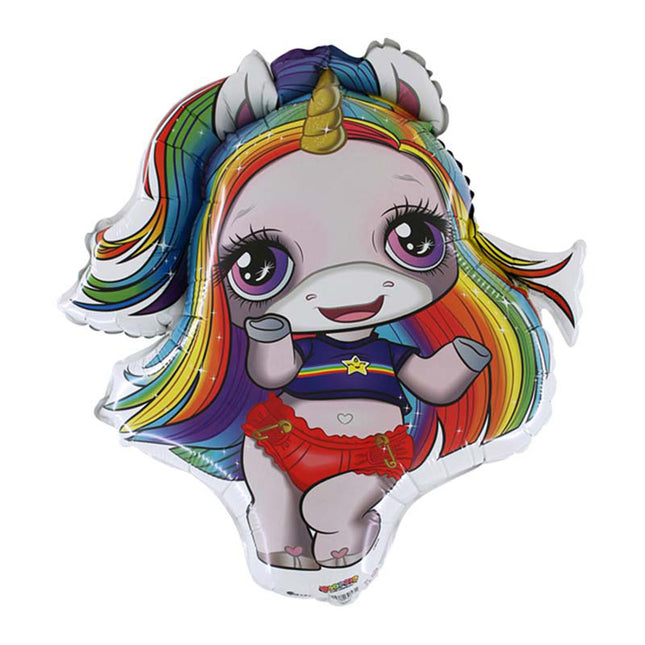 Folienballon Lose - Poopsie Rainbow Brightstar 28" - HF2