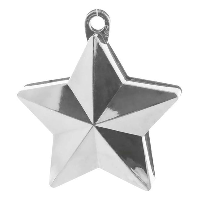 Ballongewicht "Stern" 170g - Silber