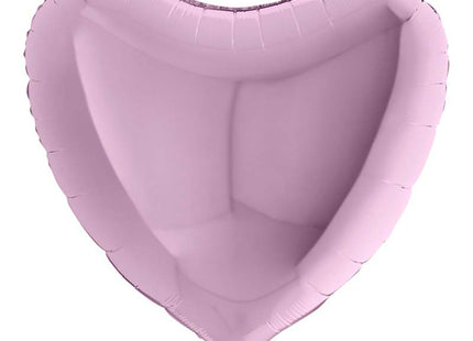 36"/Ø91cm Folienballon Lose - Uni Herz | Lila