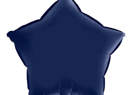 Stern Folienballon 18"/46cm (unverpackt) | Blue Navy Satin