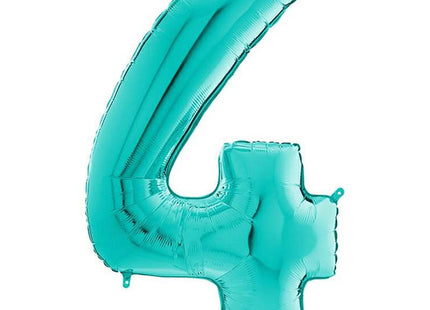 Riesenzahl Folienballon 26"/66cm | Tiffany #4
