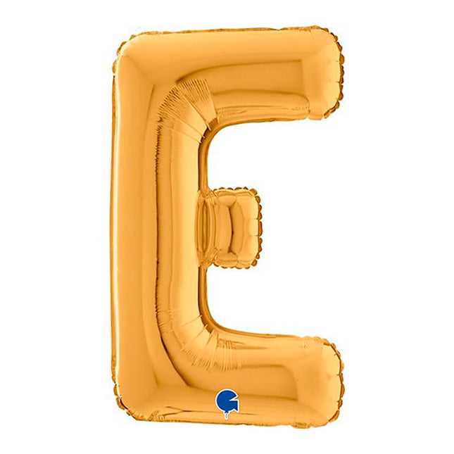 Riesenbuchstabe Folienballon 26"/66cm | Gold #E