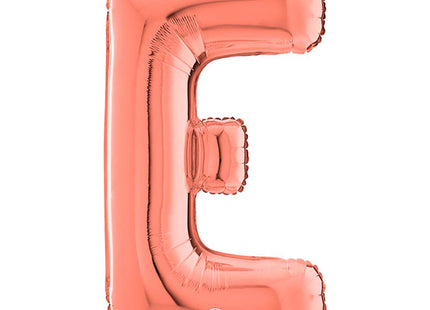 Riesenbuchstabe Folienballon 26"/66cm | Rosegold #E