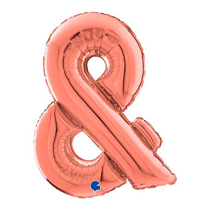 Riesenbuchstabe Folienballon 26"/66cm | Rosegold #&