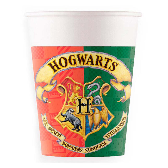 Harry Potter Dekoration | Pappbecher 200ml/8Stk.