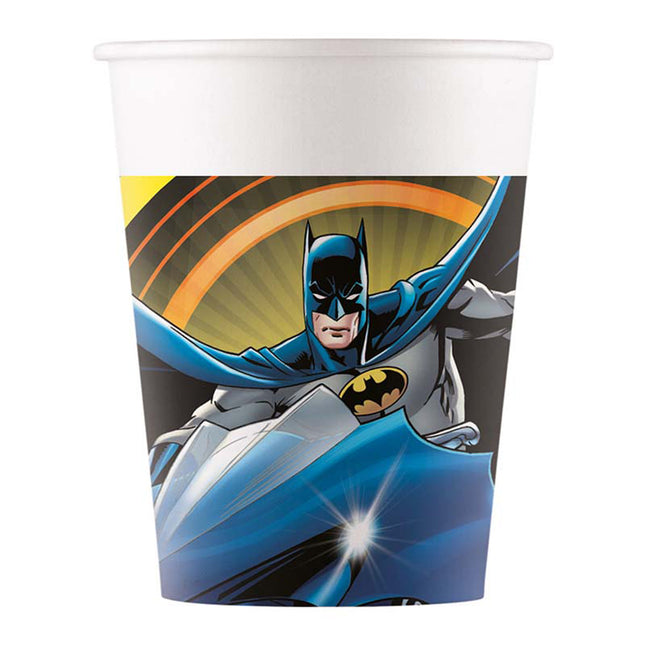 Pappbecher Batman 200ml/8Stk. FSC
