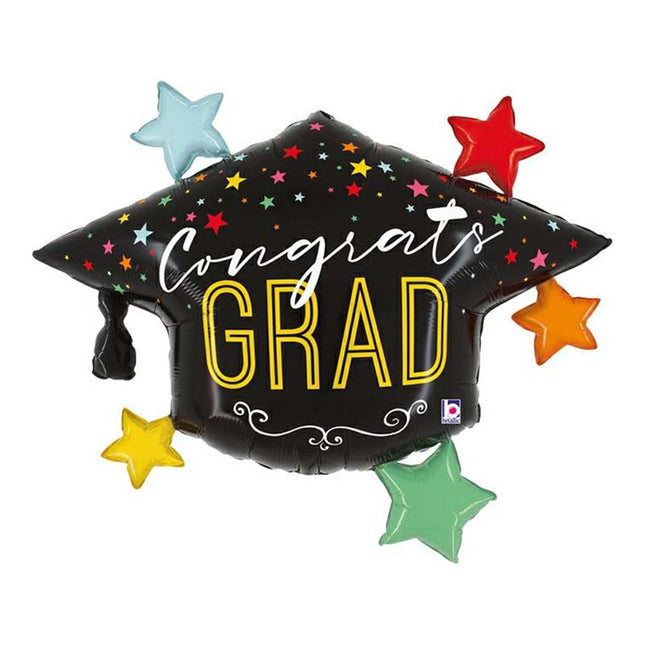 ABC Shape Congrats Grad Hut 40" 105 cm