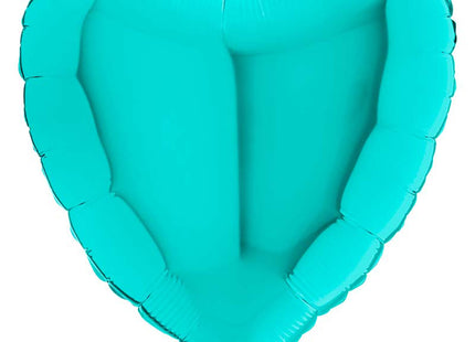 18"/Ø46cm Folienballon Lose - Uni Herz | Tiffany