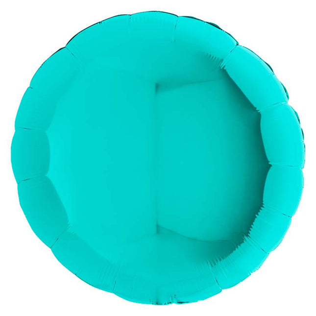 36"/Ø91cm Folienballon Lose - Uni Rund | Tiffany