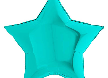 36"/Ø91cm Folienballon Lose - Uni Stern | Tiffany