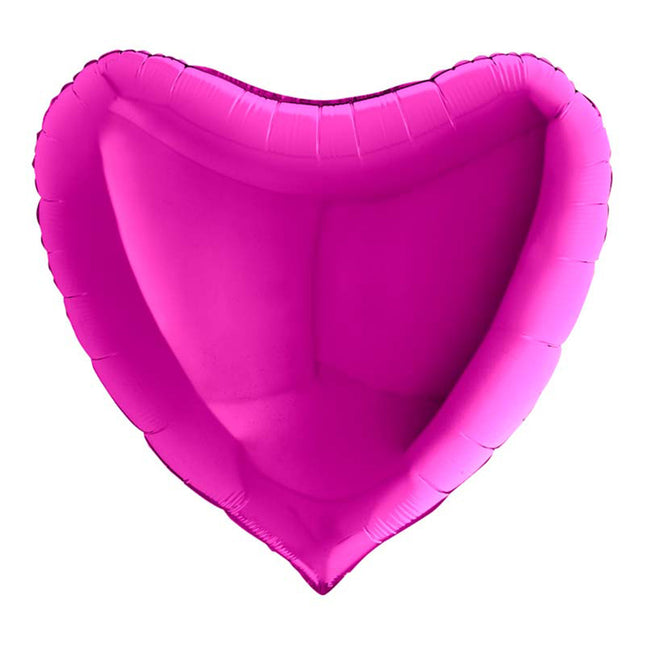 Uni36 Herz 36"/ca. 91 cm ø Purple