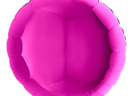 36"/Ø91cm Folienballon Lose - Uni Rund | Purple