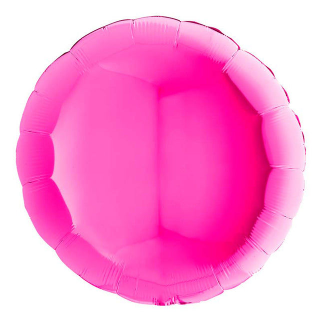 Uni 36 Rund ca. 91 cm ø Magenta