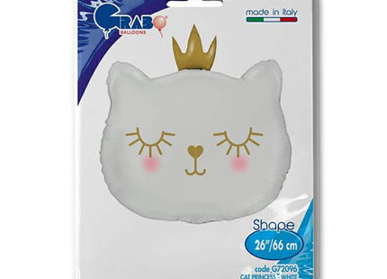 ABC Shape Cat Princess White 66cm