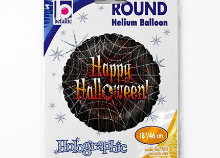 ABC18 Happy Halloween Spinnennetz 46 cm