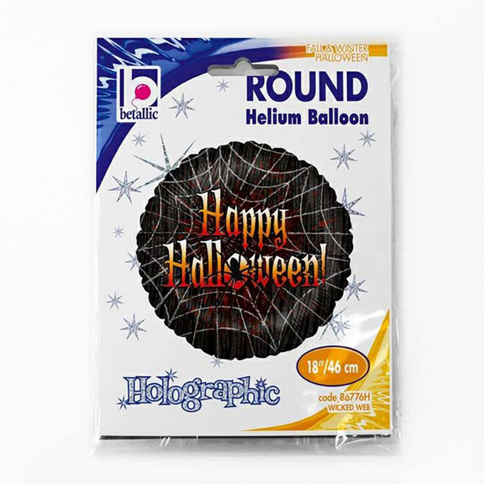 ABC18 Happy Halloween Spinnennetz 46 cm