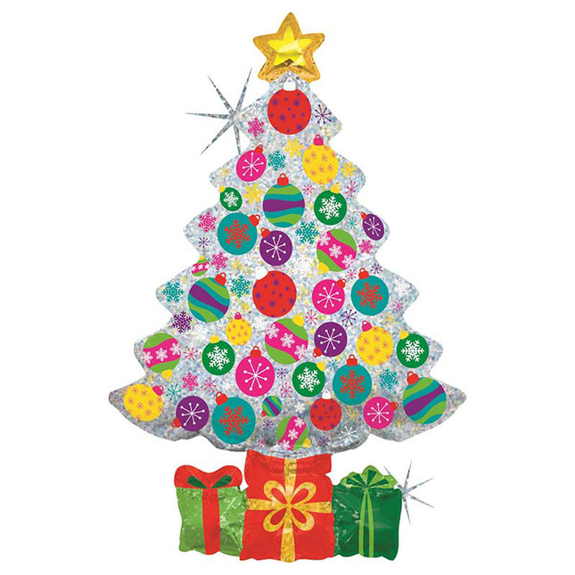 ABC Shape Weihnachtsbaum Silber 99 cm