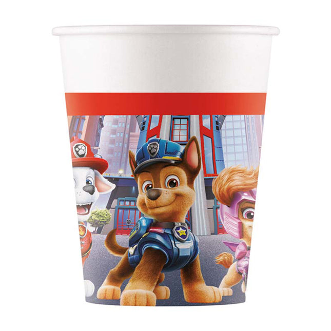 Pappbecher Paw Patrol Movie 200ml/8Stk. FSC