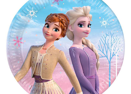 Pappteller Frozen II Wind Spirit 8Stk./23cm FSC