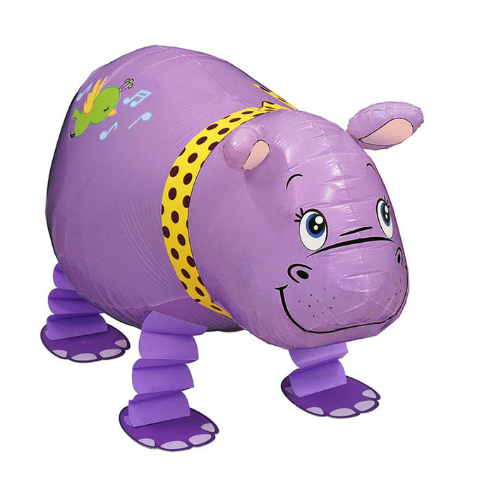 Airwalker Folienballon "Baby Hippo" | 55 cm
