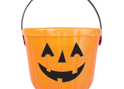 Geschenksack Halloween Eimer Kürbis