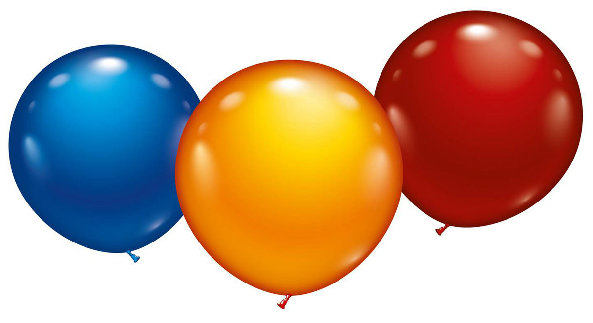 G150 Latexballon 45 cm Bunt